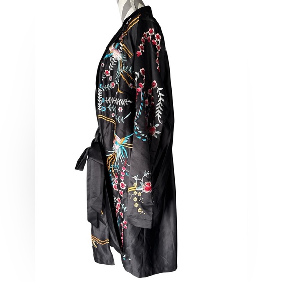 ASOS Embroidered Satin Robe - Picture 3 of 6